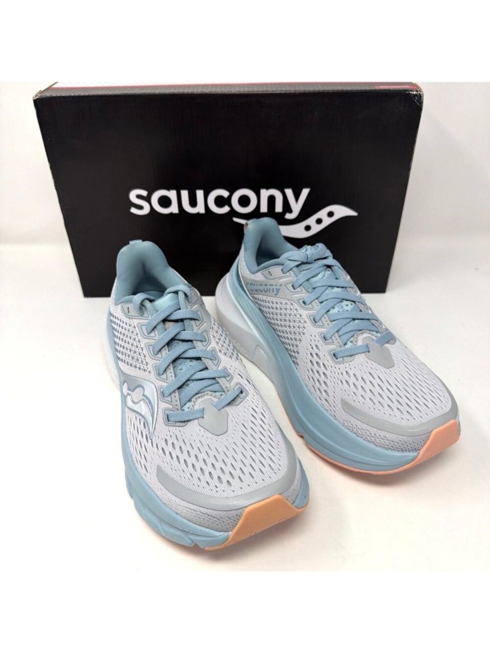 Saucony Guide 17 Women's Grey Running Walking Stability Athletic Shoes 6.5 M